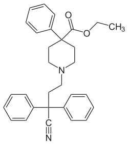 Struktur von Diphenoxylat