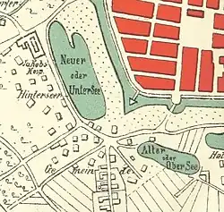 1216: Platz zwischen Neuem und Altem See