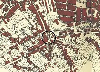 1821: nach der Entfestung Dresdens