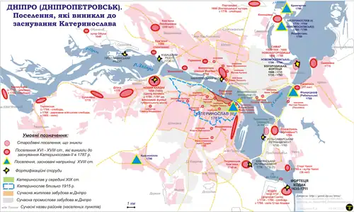 Historische Ortschaften und Festungen