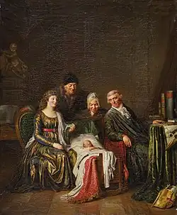 Die Familie des Franz Salomon Wyss (1796)