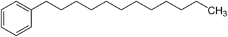 Strukturformel von Dodecylbenzol