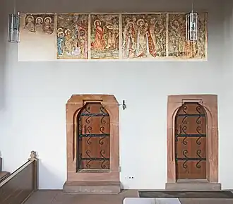 Fresken im Langhaus (2014)