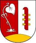 Steigbaum im Wappen von Doksy