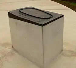 Tastmodell des früheren Festplatzes