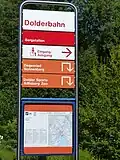 Schild an der Bergstation (2019)