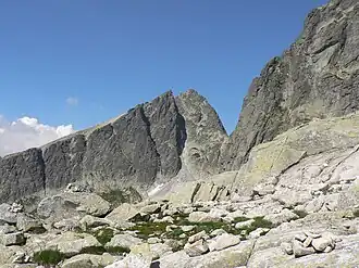 Krotenseespitze von Westen