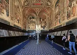 Piccolomini-Bibliothek mit Fresken Pinturicchios, 1502–1508