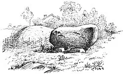 Dolmen vom Fröböke-Typ Domaresten