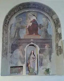 Madonna col Bambino tra San Francesco, San Bernardino da Siena, San Girolamo e Sant’Antonio da Padova, Chiesa di San Francesco