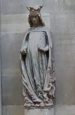 Statue der heiligen Katharina