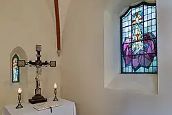 Chorraum der Dorfkirche Jenaprießnitz