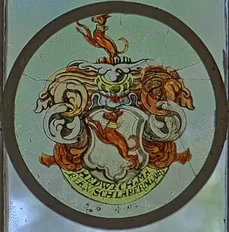 Wappenscheibe von Schlaberndorf