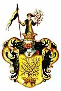Wappen der Freiherren von Dornsperg, 1693