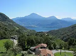 Sicht über den Comer See