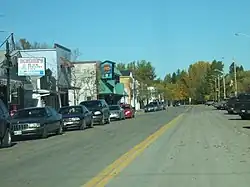 Innenstadt von Winnipeg Beach