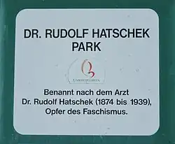 Dr. Rudolf Hatschek Park