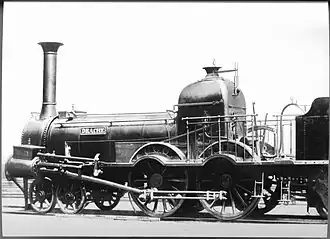 Fotografie der Drache, vermutlich 1848