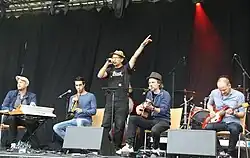 Dreiviertelblut auf dem Münchner Königsplatz, 2018