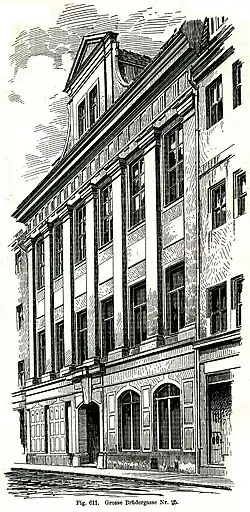 Dresden, Große Brüdergasse Nr. 25