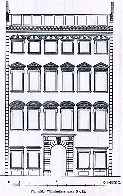 Wilsdruffer Strasse Nr. 15, Fassade