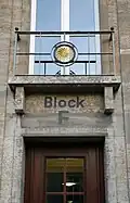 Eingang Block F