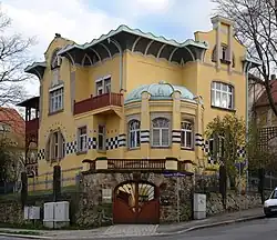 Jugendstilvilla in Dresden-Plauen, Westendstraße 21