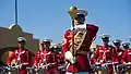 Drum Major des United States Marine Drum and Bugle Corps