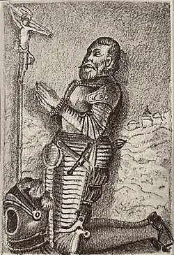 Grabplatte des Georg Rudolf von Salhausen[2]