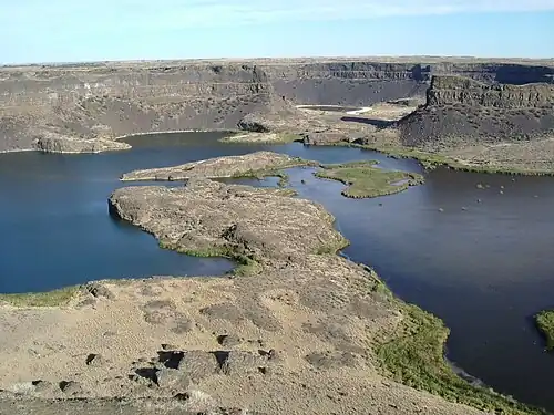 Dry Falls im US-Bundesstaat Washington