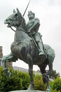 Reiterstandbild des Bertrand du Guesclin, Dinan