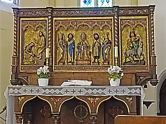 Gottvater- oder Gnadenstuhlaltar (um 1470) im Johanneschor