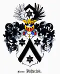 Wappen derer von Düsterloh im Baltischen Wappenbuch[13]