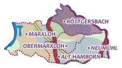 Karte von Röttgersbach