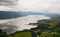 Blick vom Gipfel über Loch Fyne und Inveraray