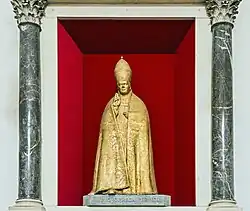 Toni Benetton: Bronzestatue von Papst Pius X.