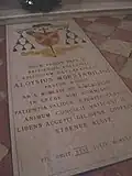 Grabstein von Bischof Luigi Morstabilini