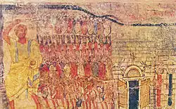 Synagoge von Dura Europos: Auszug aus Ägypten