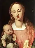 Albrecht Dürer – Madonna und Kind mit einer Birne