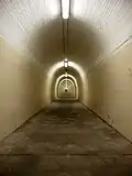 Eindruck im Tunnel