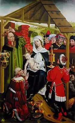 Marientriptychon – Detail