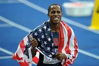 Der Olympiasieger von 2004 Dwight Phillips wurde zum dritten Mal&nbsp;Weltmeister (zuvor: 2003/2005)