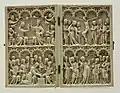 Diptychon, Frankreich, 14.&nbsp;Jh.
