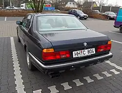 750i mit werksseitiger PDC hinten