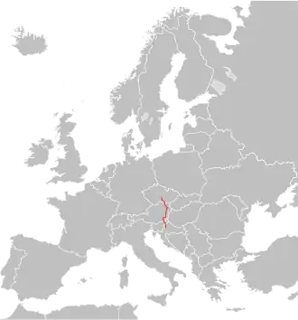 Verlaufskarte der E59