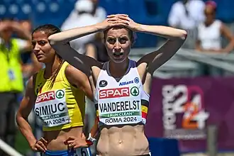 Elise Vanderelst bei den Europameisterschaften 2024 in Rom