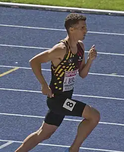 Jonathan Borlée belegte Rang&nbsp;vier