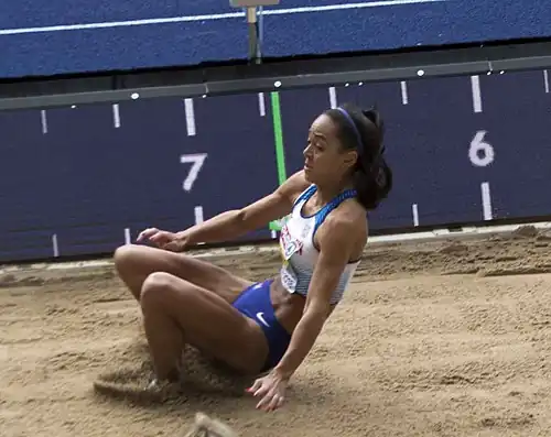 Katarina Johnson-Thompson kam auf Rang&nbsp;elf