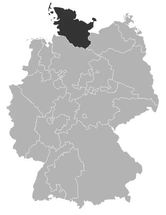 Karte der Nordelbischen Evangelisch-Lutherischen Kirche