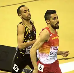 Ismael Debjani (links)– ausgeschieden als Zwölfter in 3:43,71&nbsp;min